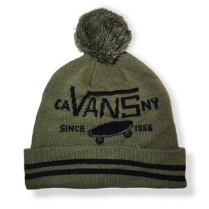 Vans Off The Wall Big Kids Pom Pom Beanie OS NWOT